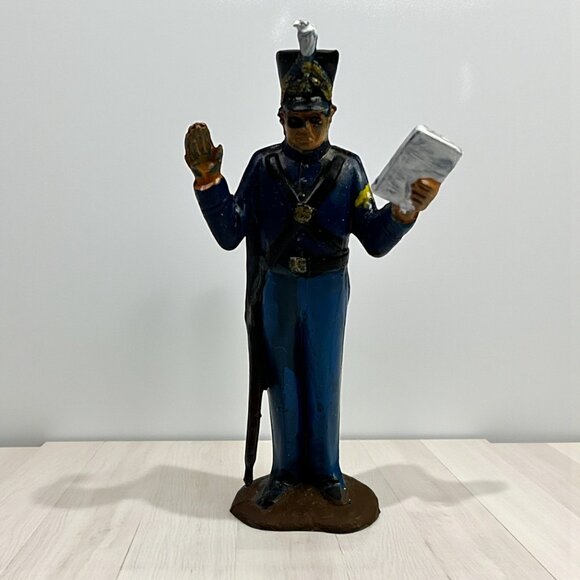 Vintage Marx Toys Mexican War Soldier Figure Reissue? 1960s - Picture 1 of 7